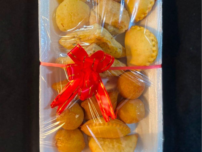 Salgadinhos Misto (assados e fritos) - 16un